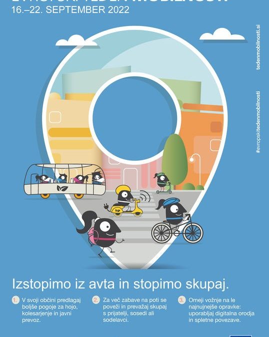 EVROPSKI TEDEN MOBILNOSTI 2022